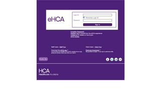 
                            2. Login - eHCA