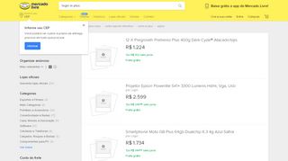 
                            4. Login Ei Plus no Mercado Livre Brasil