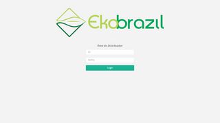 
                            1. Login - EkoBrazil