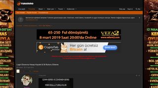 
                            10. Login Ekranına Hesap Kaydet & Sil Butonu Ekleme - Turkmmo Forum