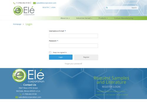 
                            11. Login | Ele Corporation