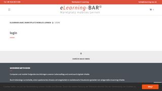 
                            11. login | eLearning-BAR | Marktplatz mobiles Lernen
