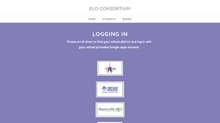 
                            10. Login - ELO CONSORTIUM