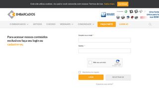 
                            10. Login - Embarcados - Sua fonte de informações sobre Sistemas ...