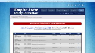 
                            9. Login - Empire State Safety Instructors