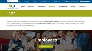 
                            9. Login - Employee & Family Resources