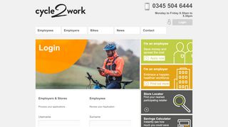 
                            10. Login - Employers & Employees | Halfords Cycle2Work