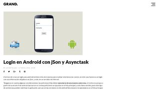 
                            2. Login en Android con jSon y Asynctask – GRAND. – Innovación y ...