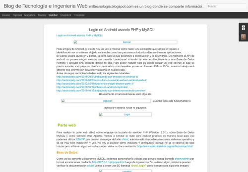 
                            1. Login en Android usando PHP y MySQL | Blog de tecnologia e ...