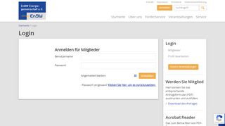 
                            5. Login | EnBW Energiegemeinschaft e.V.