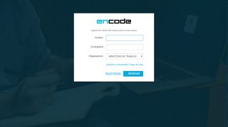 
                            5. Login - Encode SA