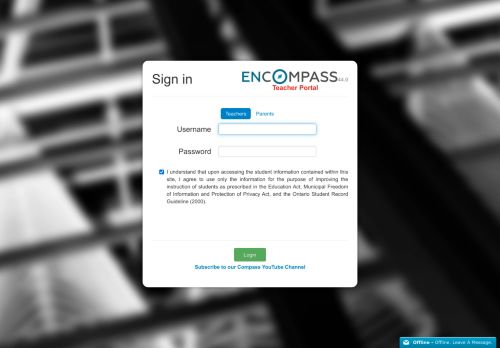 
                            10. Login - enCompass - Compass for Success