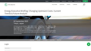 
                            4. Login - Energy Executive Briefing: Changing Upstream Costs- Current ...