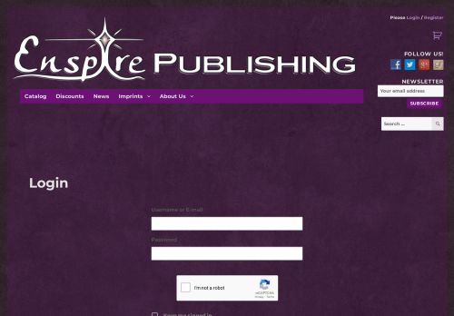 
                            7. Login – Enspire Publishing