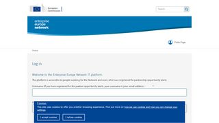 
                            11. Login - Enterprise Europe Network