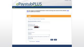 
                            4. Login - epaystubplus