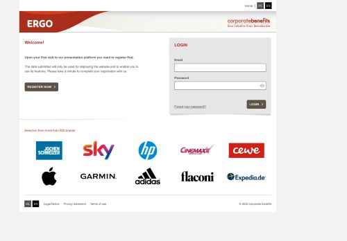 
                            8. Login - ERGO Group AG - corporate benefits