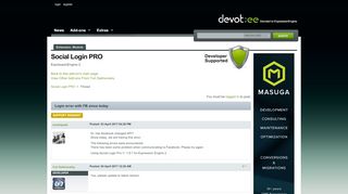 
                            10. Login error with FB since today: Support - Social Login PRO ...