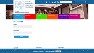 
                            4. Login - Escuela de Ingeniería Industrial