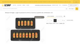 
                            9. Login et password comme un accès au système de ... - 123RF.com