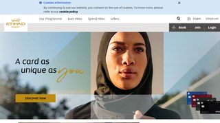 
                            3. Login - Etihad Airways