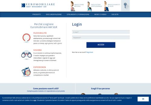 
                            9. Login - Euro SGR - Euromobiliare SGR