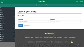 
                            2. Login - Eurocoinbet