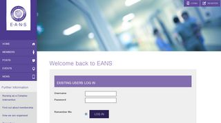 
                            11. Login - European Academy of Nursing Science