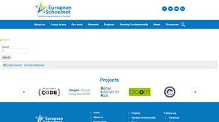 
                            9. Login - European Schoolnet