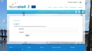 
                            6. Login - Euroshell