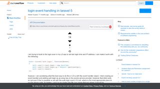 
                            2. login event handling in laravel 5 - Stack Overflow