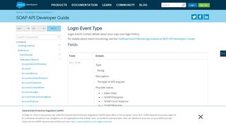 
                            12. Login Event Type | SOAP API Developer Guide | Salesforce Developers