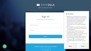 
                            1. Login - Eventzilla