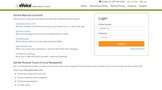 
                            1. Login | eVoice