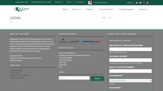 
                            6. Login - ExACT Dental Software (Pty) Ltd