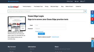 
                            5. Login - Exam Edge | ExamEdge.com
