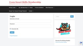 
                            11. Login – Exam Smart Skills Membership