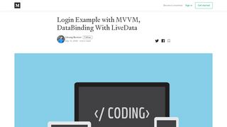 
                            2. Login Example with MVVM, DataBinding With LiveData – Umang ...