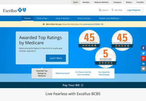 
                            5. Login | Excellus BlueCross BlueShield