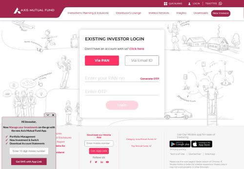 
                            10. Login - Existing Investors | Axis MF - Axis Mutual Fund