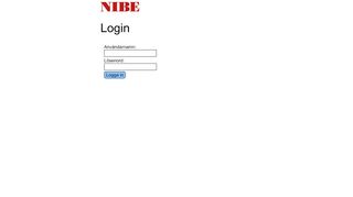 
                            11. Login - Expo.nibe.com