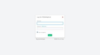 
                            13. Login | ExpressionEngine - YOGAdelight