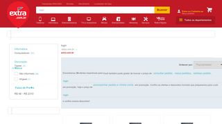 
                            2. Login - Extra: Oferta de Celulares, Eletrodomésticos, Móveis, TVs e ...