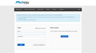 
                            10. Login - Extranet - Mailrelay