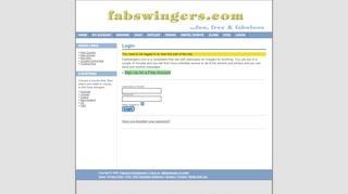 
                            11. Login - Fab Swingers