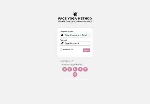 
                            1. Login | Face Yoga Method