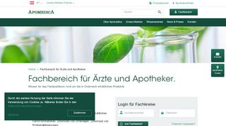 
                            6. Login - Fachbereich für Ärzte und Apotheker. Apomedica - die ...