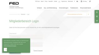 
                            4. Login | Fachverband Elektronik-Design (FED) eV