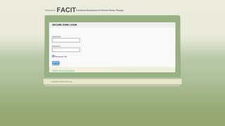 
                            5. Login - FACIT.org