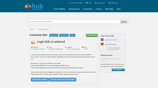
                            12. Login fails in webmail | Web Hosting Hub